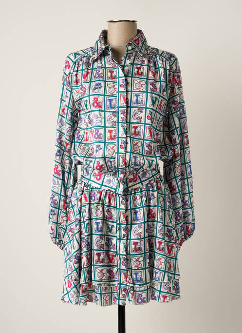 Rochie scurtă verde VICTORIO & LUCCHINO femeie