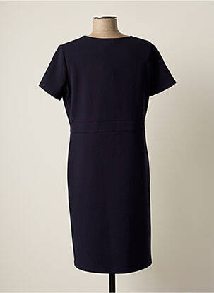 Rochie midi mâneci scurte mâneci scurte albastru PAUSE CAFE femeie