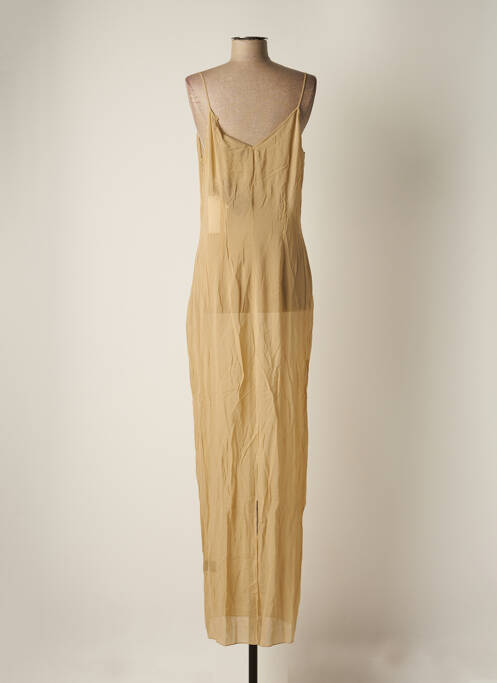 Rochie lungă maro AZZARO femeie