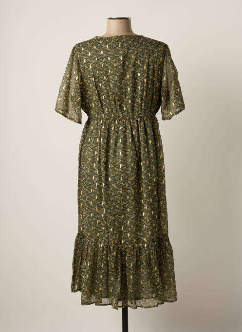 Rochie midi verde LE PETIT BAIGNEUR femeie