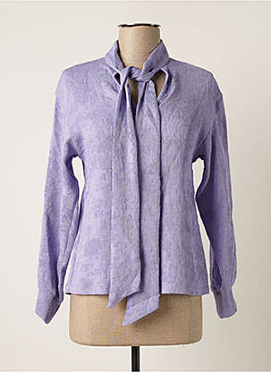 Bluză mâneci lungi mâneci lungi violet LAAGAM femeie