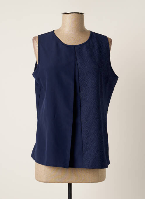 Top albastru PAUSE CAFE femeie