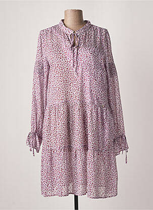 Rochie scurtă mâneci lungi mâneci lungi violet SALSA femeie