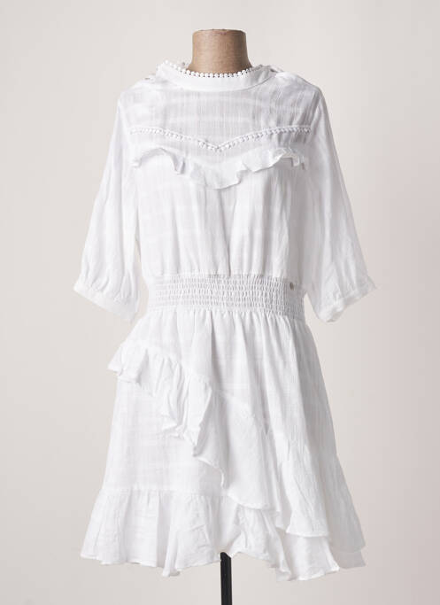 Rochie scurtă alb SALSA femeie