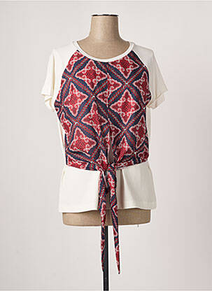 Top bej PAUSE CAFE femeie