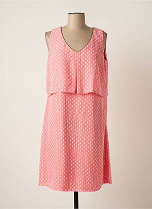 Rochie scurtă roz PAUSE CAFE femeie