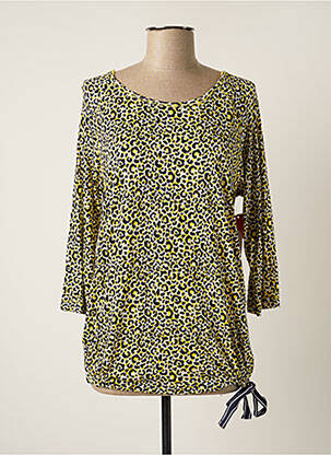 Tricou mâneci 3/4 mâneci 3/4 galben STOOKER femeie