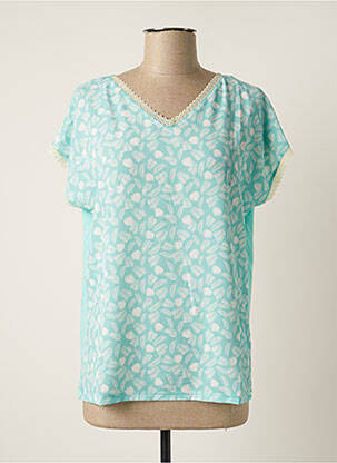 Tricou albastru DAMART femeie