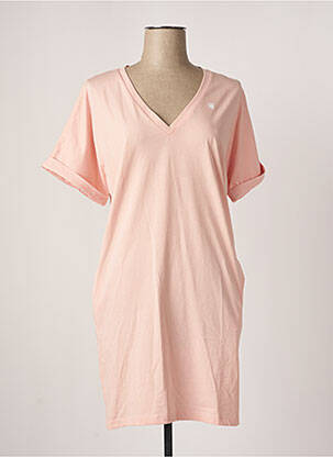 Rochie scurtă roz G STAR femeie