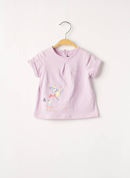 Tricou violet SERGENT MAJOR fată