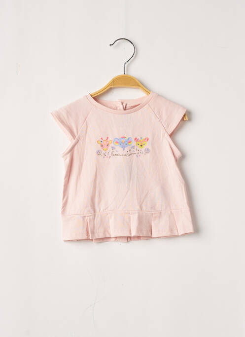 Maiou elasticitate fără mâneci roz SERGENT MAJOR fille