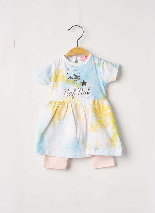 Rochie midi albastru NAF NAF fată