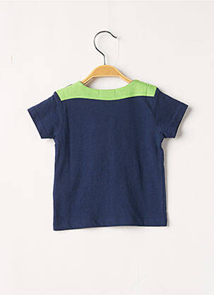 Tricou elasticitate mâneci scurte albastru DU PAREIL AU MÊME băiat