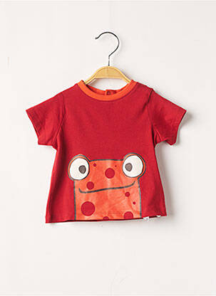 Tricou roșu DU PAREIL AU MÊME băiat