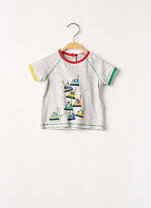 Tricou gri DU PAREIL AU MÊME băiat