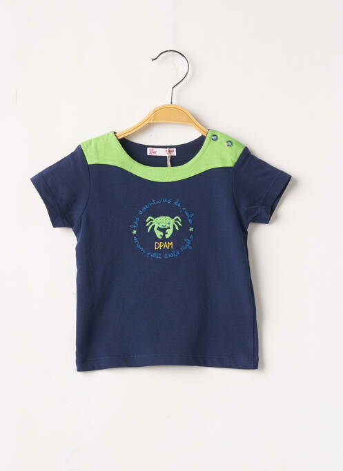 Tricou albastru DU PAREIL AU MÊME băiat