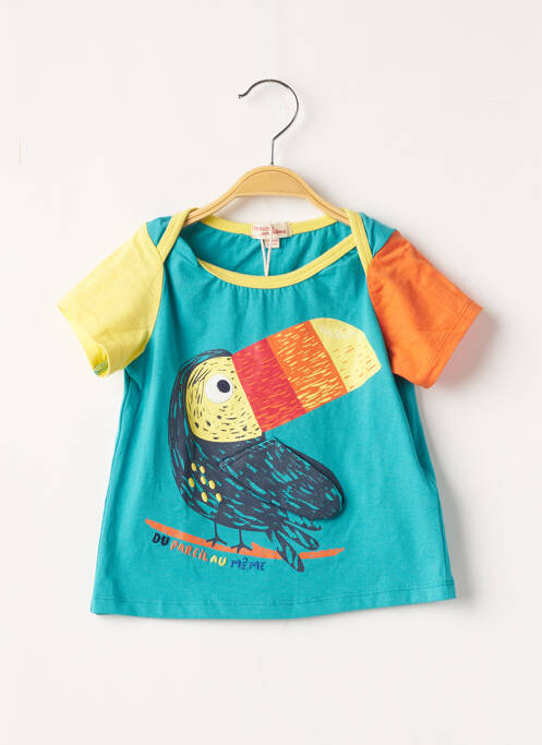 Tricou albastru DU PAREIL AU MÊME băiat