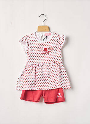 Set șort roșu NAF NAF fată