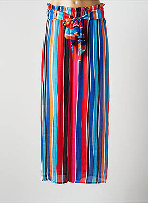 Pantalon larg albastru PAUSE CAFE femeie