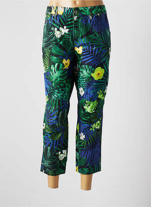 Pantalon 7/8 țesătură poplin mărime normală verde G STAR femeie
