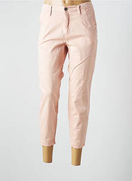 Pantalon 7/8 țesătură poplin mărime normală roz G STAR femme