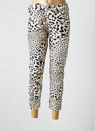 Pantalon 7/8 țesătură poplin mărime normală bej G STAR femme