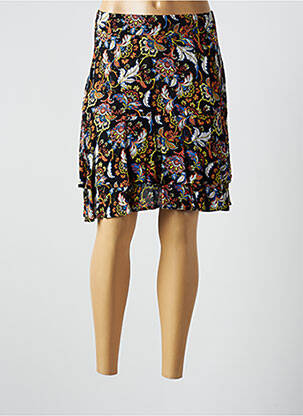 Fustă midi negru YEZZ femeie