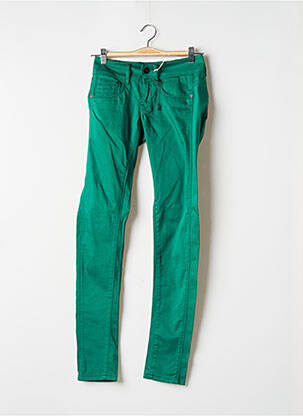Pantalon slim verde G STAR femeie