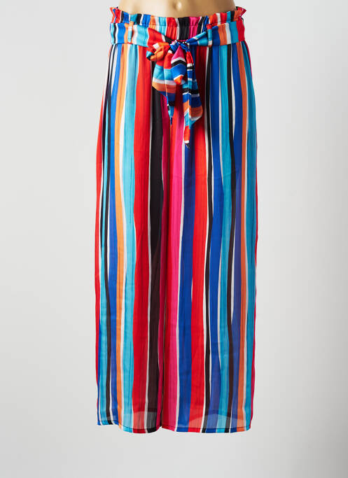 Pantalon larg albastru PAUSE CAFE femeie