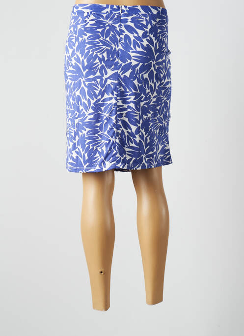 Fustă midi albastru BREAL femeie