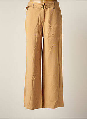 Pantalon larg maro LE PETIT BAIGNEUR femeie