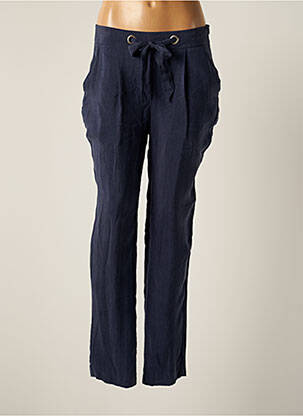 Pantalon chino albastru PAUSE CAFE femeie