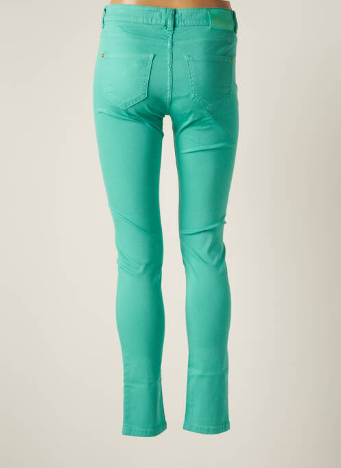 Pantalon slim verde LE PETIT BAIGNEUR femeie