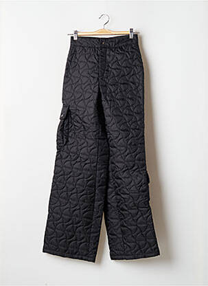 Pantalon larg talie înaltă talie înaltă negru LAAGAM femeie