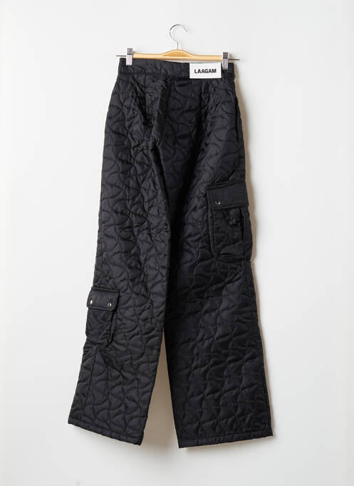 Pantalon larg negru LAAGAM femeie
