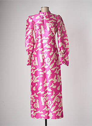 Rochie lungă roz LAAGAM femeie