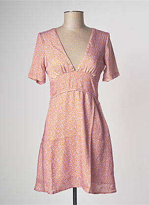 Rochie scurtă roz LAAGAM femeie