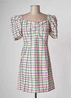 Rochie scurtă roz LAAGAM femeie