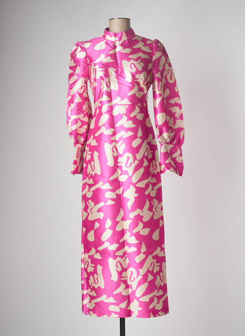 Rochie lungă roz LAAGAM femeie