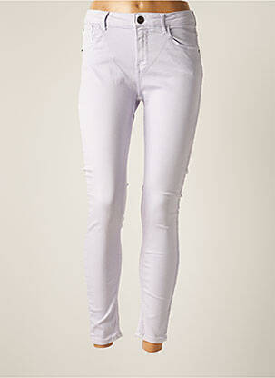 Blugi cu croială slim violet GARCIA femeie