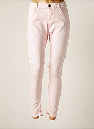Blugi cu croială slim roz GARCIA femeie