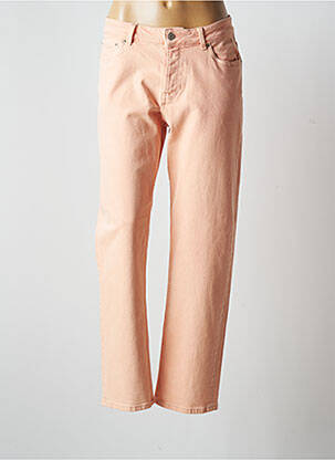 Blugi cu croială dreaptă portocaliu JJXX femeie