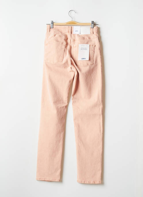 Blugi cu croială dreaptă portocaliu JJXX femeie