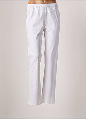 Pantalon slim alb PAUSE CAFE femeie