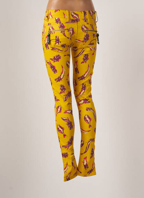 Pantalon slim galben G STAR femeie