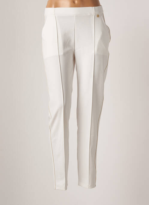 Pantalon slim alb LE PETIT BAIGNEUR femeie