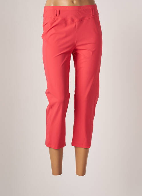 Pantalon slim roz PAUSE CAFE femeie