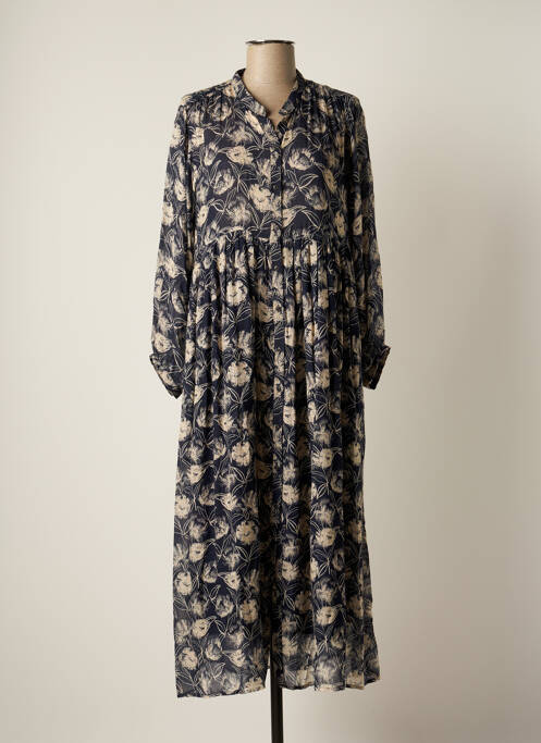 Rochie lungă albastru SACRÉCOEUR femeie