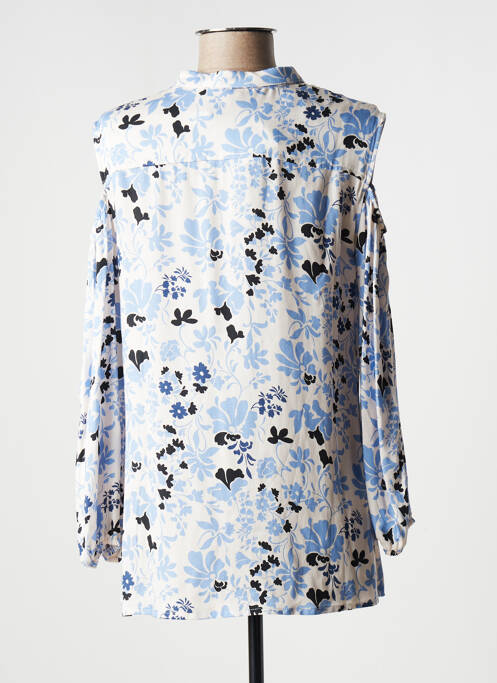 Cămașă imprimeu floral mâneci lungi albastru TERRE DE FÉES femme