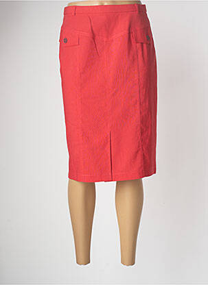 Fustă midi roșu PAUPORTÉ femeie